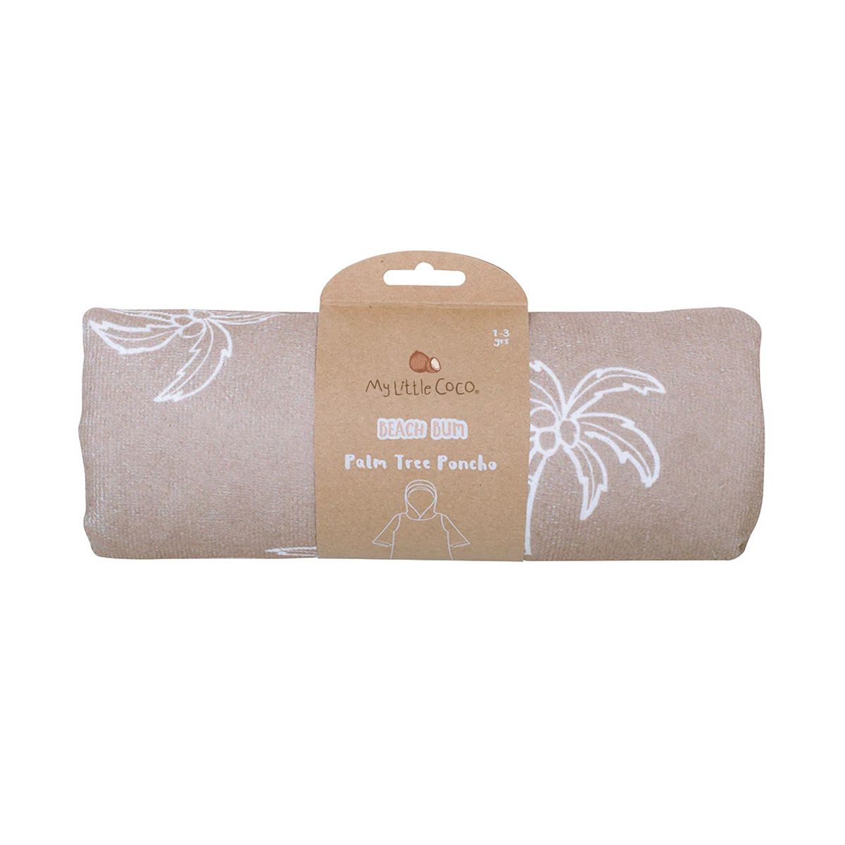 My Little Coco Beach Bum Poolside Poncho Ages 1-3