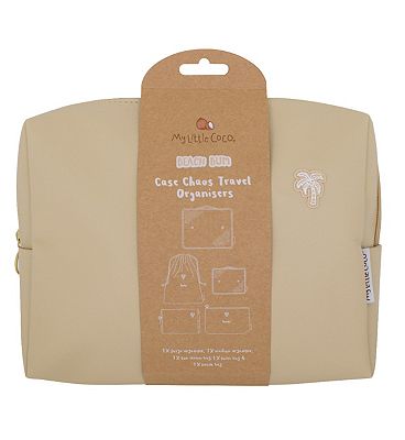 My Little Coco Beach Bum Case Chaos Travel Organisers (5 x bags)