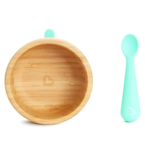 Munchkin Bamboo Bowl And Spoon