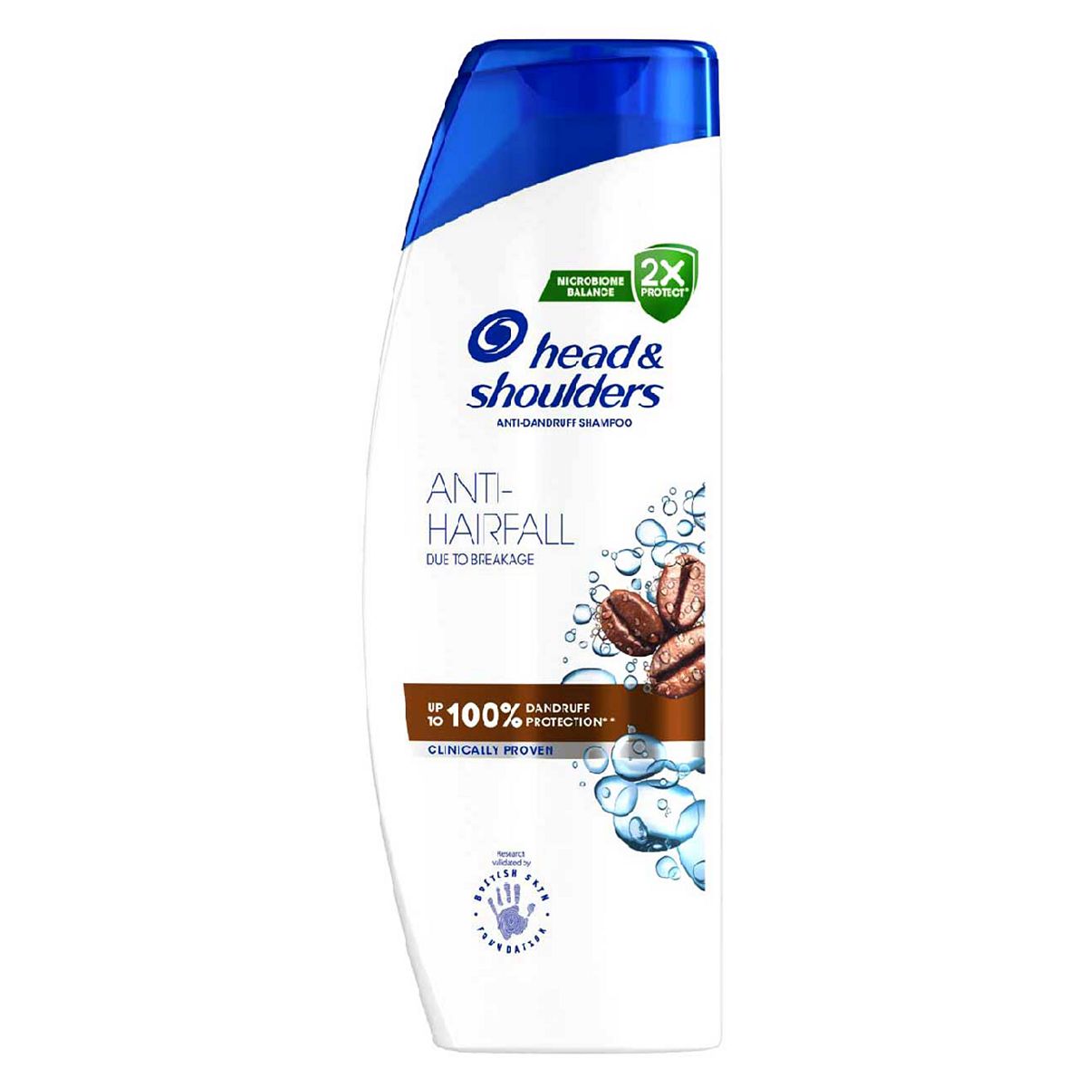 Head & Shoulders Anti Hair Fall Dandruff Shampoo. Infused With Caffeine 400ml