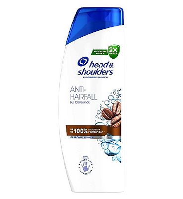 Head & Shoulders Anti Hair Fall Anti Dandruff Shampoo. Infused with Caffeine 400ml