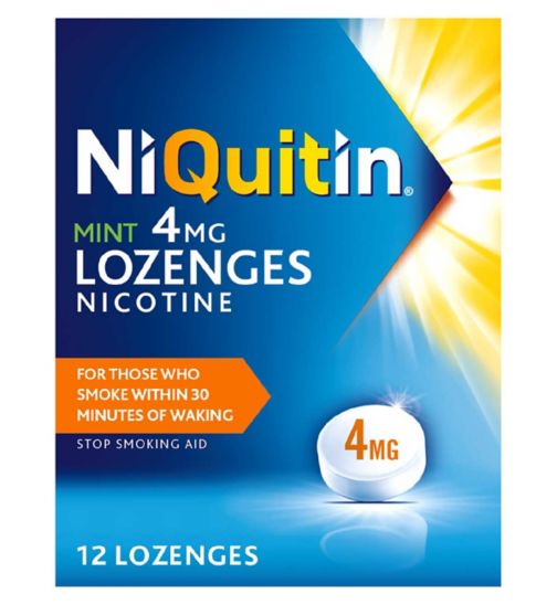 NiQuitin Mint 4mg Lozenges - 12 Lozenges