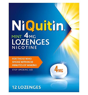 NiQuitin Mint 4mg Lozenges - 12 Lozenges