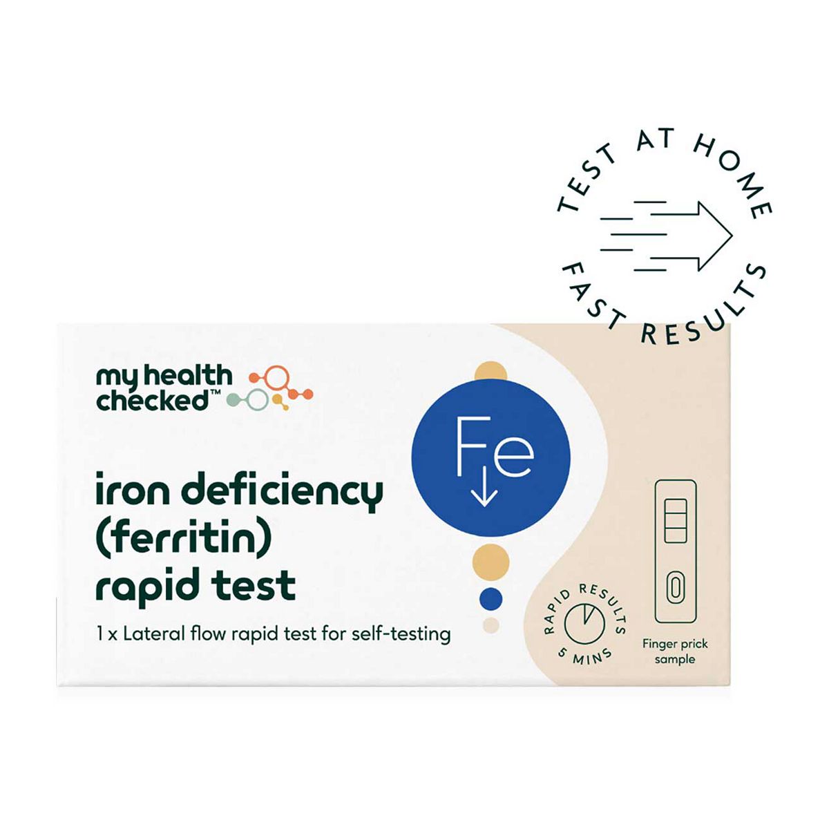 Myhealthchecked Iron Deficiency (Ferritin) Rapid Test