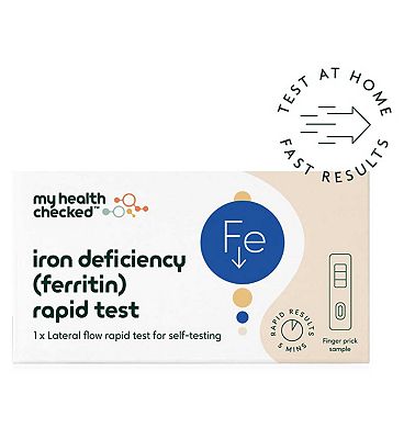 MyHealthChecked Iron Deficiency (ferritin) Rapid Test