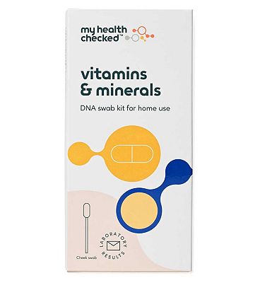 MyHealthChecked Vitamins & Minerals DNA Test