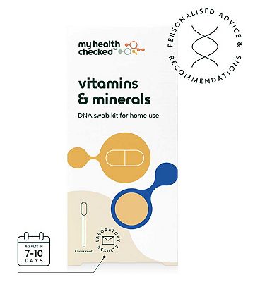 MyHealthChecked Vitamins & Minerals DNA Test