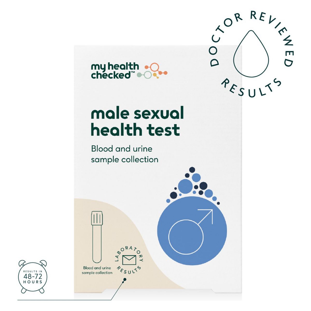 Myhealthchecked Male Sexual Health Blood & Urine Test