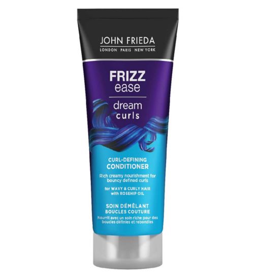 John Frieda Frizz Ease Dream Curls Curl-Defining Conditioner 75ml for Naturally Wavy & Curly Hair