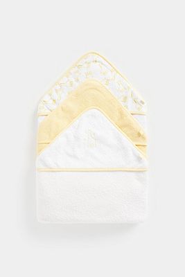 Mothercare Giraffe Cuddle and Dry Hooded Towels - 3 Pack
