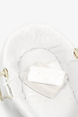 Mothercare moses shop basket mattress protector