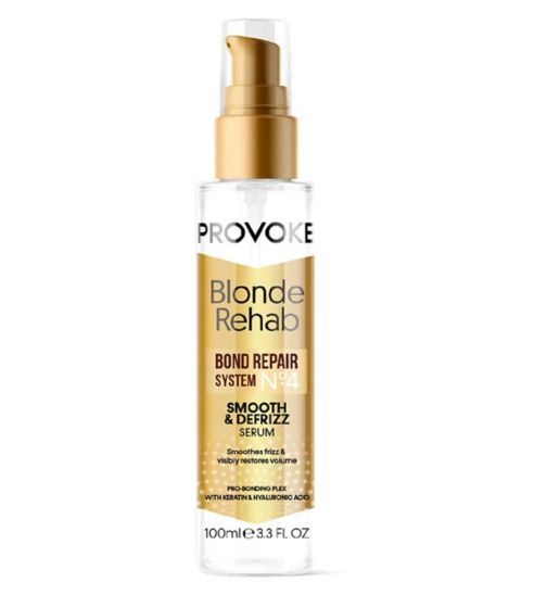 PROVOKE Blonde Rehab Bond Repair N0'4 Smooth & Defrizz Hair Serum 100ml