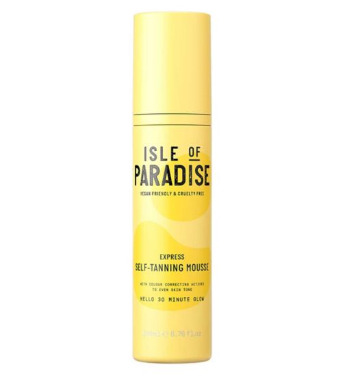 Isle of Paradise 30 Minute Express Self-Tanning Mousse 200ml