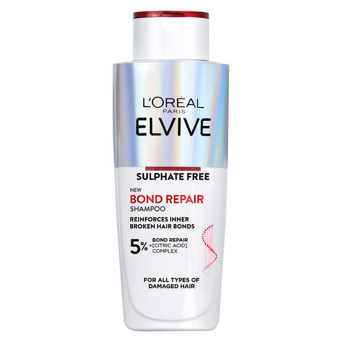 Loreal L'oreal Paris Elvive Bond Repair Shampoo, For Damaged Hair, Deep Repair,200 Ml, 200Ml