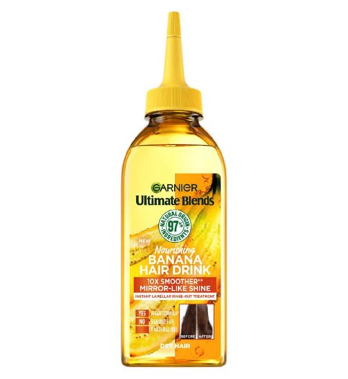 Garnier Ultimate Blends Nourishing Banana Hair Drink Liquid Conditioner for Dry Hair 200ml