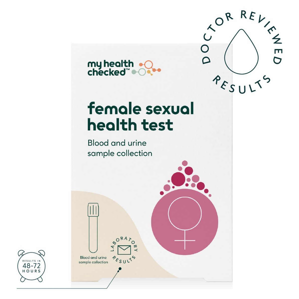 Myhealthchecked Female Sexual Health Blood & Urine Test