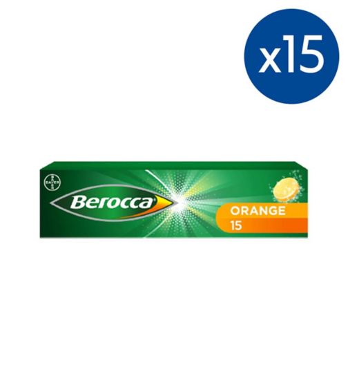 Berocca Orange Bundle - 6 Month Supply;Berocca Orange Energy Vitamin 15 Tablets;Berocca Orange Energy Vitamin 15s
