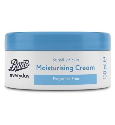 Boots Everyday Sensitive Skin Moisturising Cream 100ml Boots