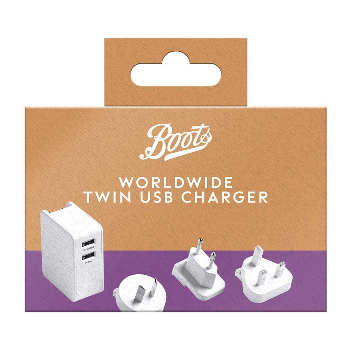 Boots Twin Usb Charger Worldwide