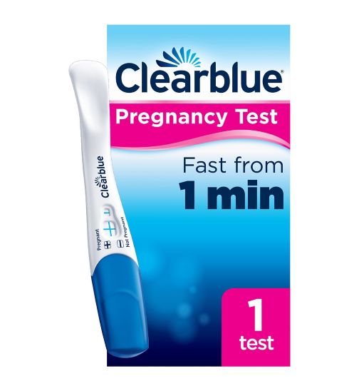 Clearblue Rapid Detection Pregnancy Test, Result As Fast As 1 Minute, 1 Test