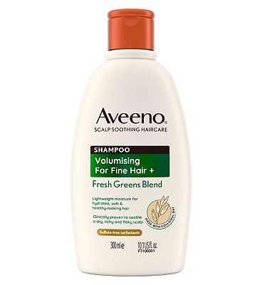 Aveeno Haircare Volumising+ Fresh Greens Blend Shampoo 300ml