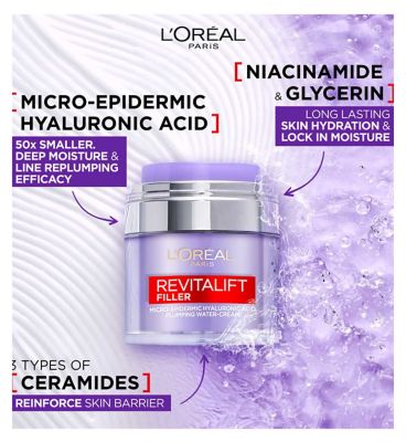 L’Oréal Paris Revitalift Filler Replumping Water Cream 50ml (3)