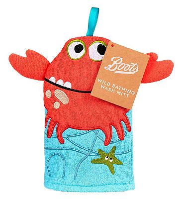 Boots Wild Bathing Face Mitt