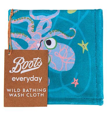 Boots Everyday Wild Bathing Wash Cloth