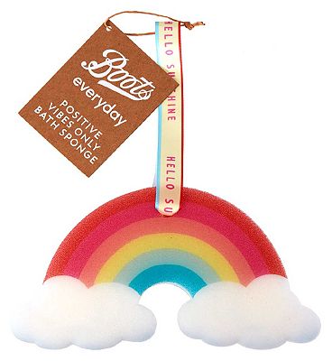 Boots Everyday Positive Vibes Only Bath Sponge