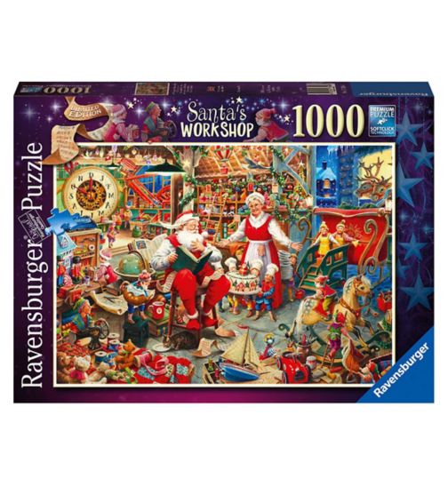 Santa's Workshop 1000pc Jigsaw