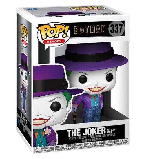 Pop! Heroes Batman Figure 1989 Joker