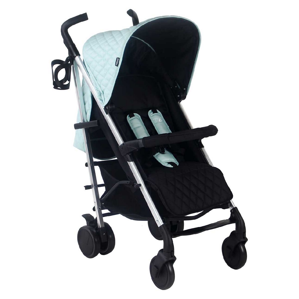 My Babiie Mb51 Billie Faiers Quilted Aqua Lightweight Stroller