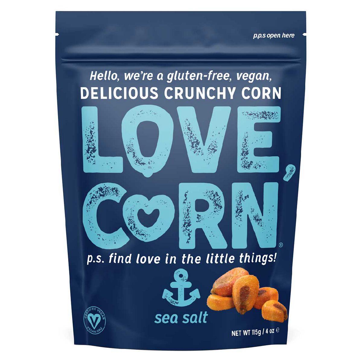 Love Corn Sea Salt Crunchy Corn 115g