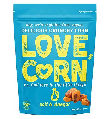 Love Corn Salt & Vinegar Crunchy Corn 115g
