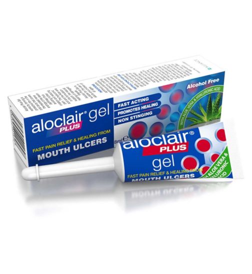 Aloclair Plus Bioadhesive Mouth Ulcer Treatment Gel  (8ml)