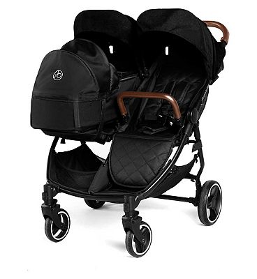 Ickle Bubba Cosmo Black Frame Travel System with Stratus i-Size