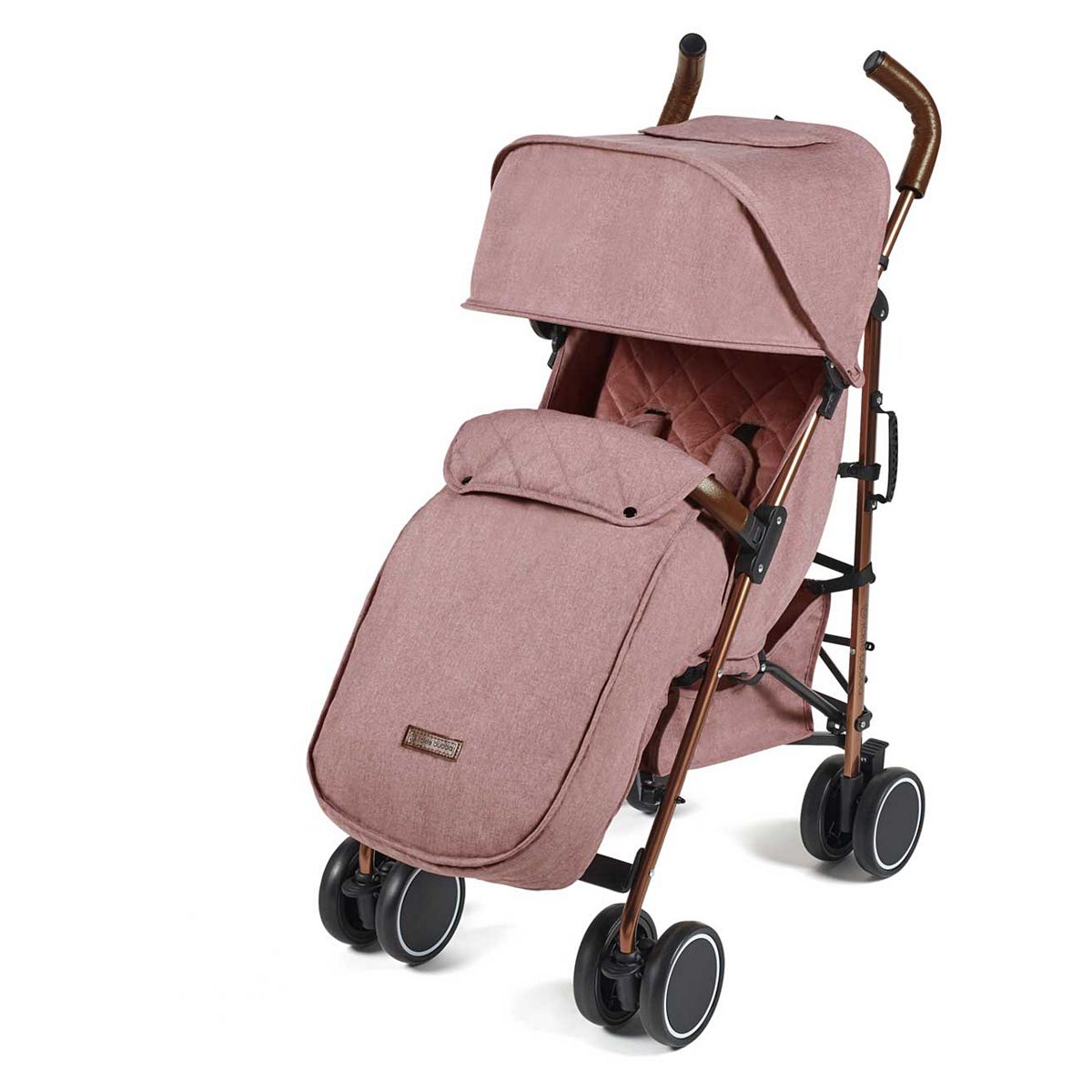 Ickle Bubba Discovery Max Pushchair - Rose Gold/Dusky Pink/Tan