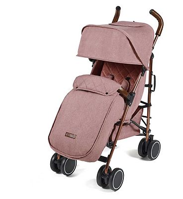 Ickle Bubba Discovery Max Pushchair - Rose Gold / Dusky Pink  / Tan