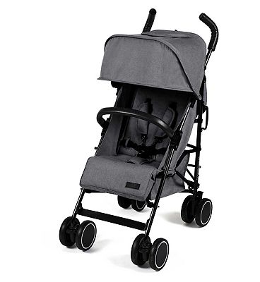 Ickle Bubba Discovery Prime Pushchair - Matt Black / Graphite Grey / Black