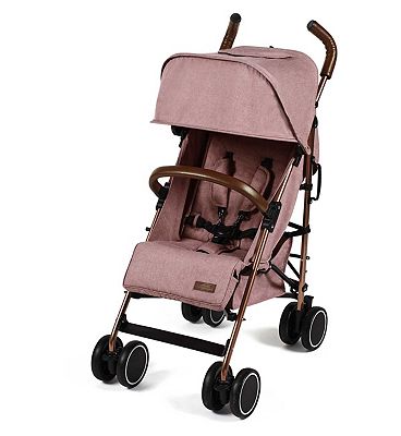 Ickle Bubba Discovery Prime Pushchair - Rose Gold / Dusky Pink  / Tan