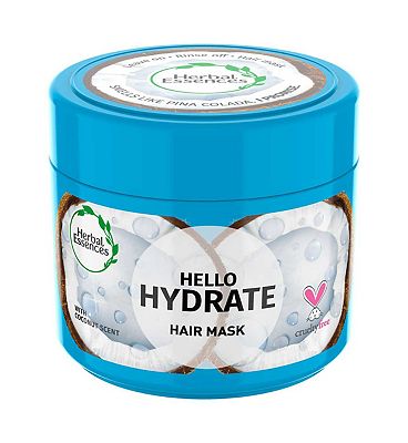 Herbal Essences Hello Hydrate Deep Conditioning Hair Mask, Coconut Extract, For Dry Hair, 300ml