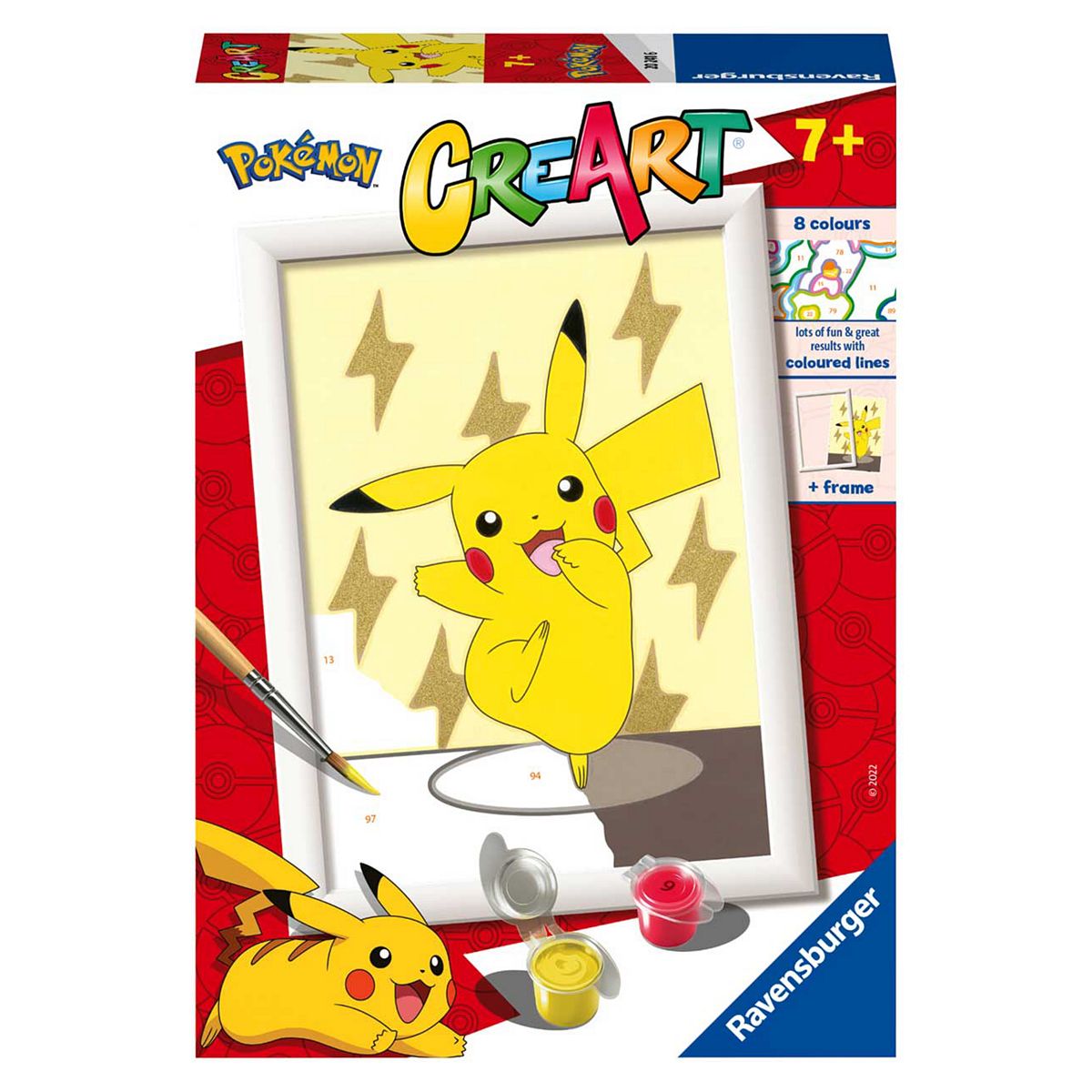Pokemon Creart Paint By Numbers