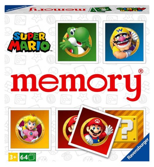 Super Mario Large Memory Game