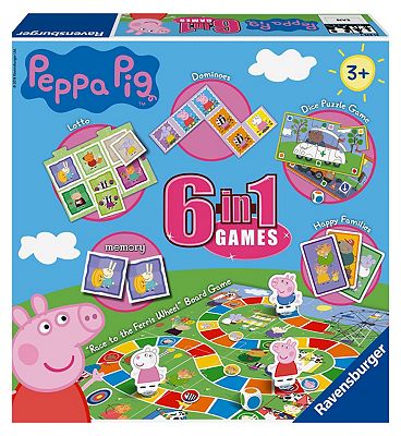 peppa pig 6 in 1 games