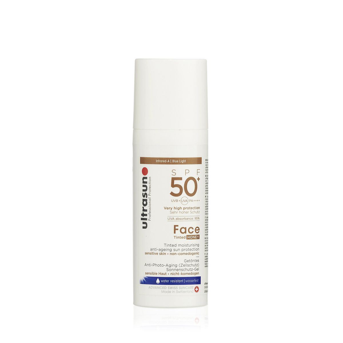 Ultrasun Spf50+ Tinted Face Fluid 50ml
