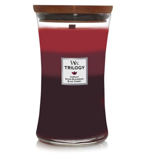 Woodwick Large Candle Trilogy Sun Ripened Berries 609g