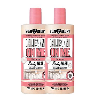 Soap & Glory Clean On Me Body Wash Duo