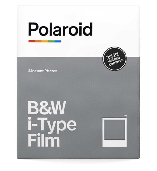Polaroid Back & White i Type Film (8 instant pictures)