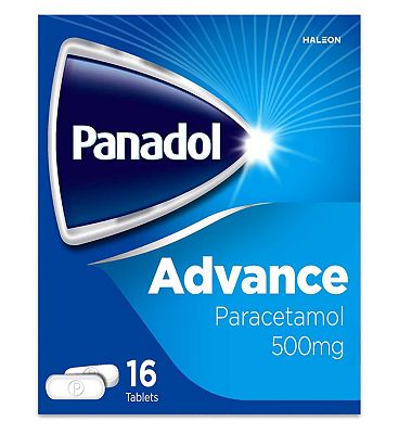 Panadol Advance 500mg Paracetamol - 16 Tablets