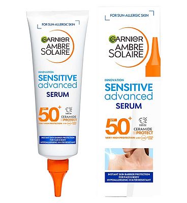 Garnier Ambre Solaire SPF 50+ Sensitive Advanced Face & Body Serum 125ml